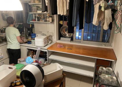 用铝型材搭建置物架